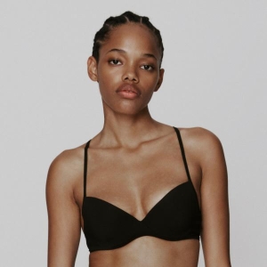 Tau plunge bra black