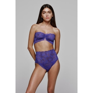 Shavonne lace  high brief violet